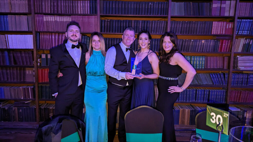 Positive Retail Team at Guaranteed Irish Awards