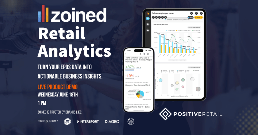 Zoined Live Product Demo with Positive Retail