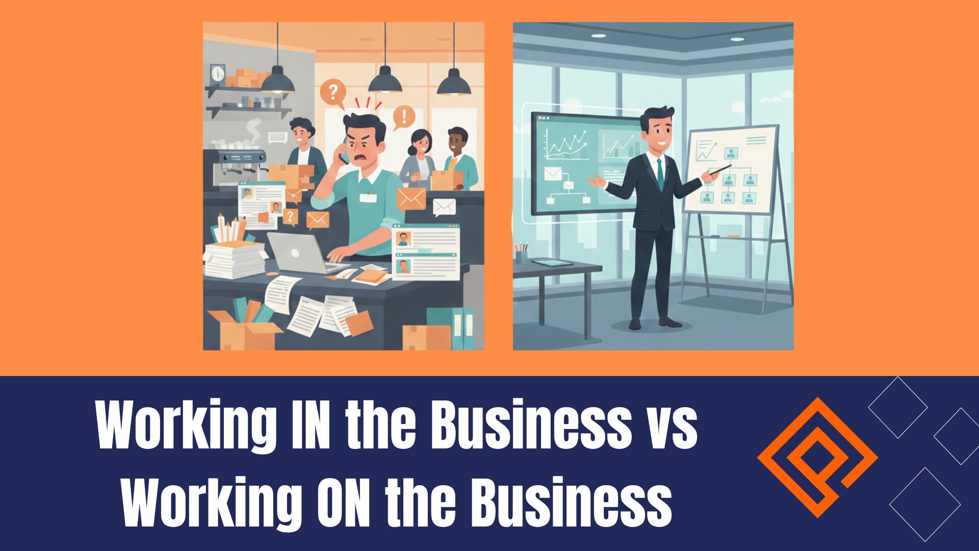 Working IN the Business vs Working ON the Business