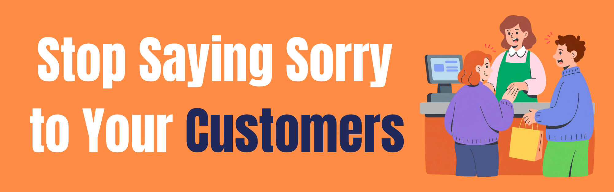 Stop Saying Sorry